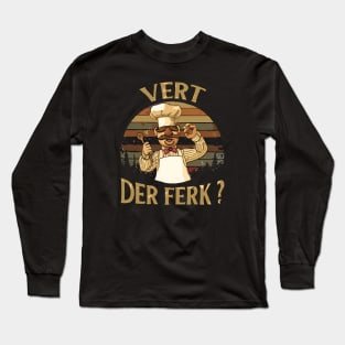 Vert Der Ferk Retrocolor Long Sleeve T-Shirt